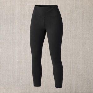 Marika High Waist Black Crop Leggings